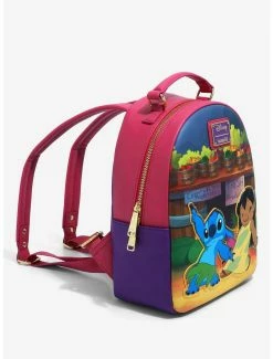 Loungefly Disney Lilo & Stitch Hula Mini Backpack - BoxLunch Exclusive -Disney Mad Store 17476670 av1