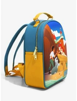 Loungefly Disney The Little Mermaid Ariel & Eric Beach Mini Backpack - BoxLunch Exclusive -Disney Mad Store 17476674 av1