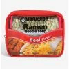 Boxlunch Maruchan Beef Ramen Noodle Soup Cosmetic Bag Set