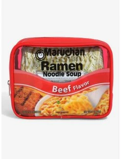 Boxlunch Maruchan Beef Ramen Noodle Soup Cosmetic Bag Set