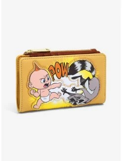 Loungefly Disney Pixar The Incredibles 2 Jack-Jack And Raccoon Fight Wallet - BoxLunch Exclusive