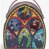 Disney Villains Stained-Glass Mini Backpack - BoxLunch Exclusive