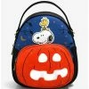 Peanuts Snoopy & Woodstock The Great Pumpkin Convertible Light-Up Mini Backpack - BoxLunch Exclusive