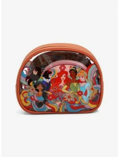 Disney Princess Groovy Group Portrait Cosmetic Bag Set - BoxLunch Exclusive