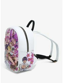 Boxlunch JoJo's Bizarre Adventure Giorno Giovanna Group Floral Mini Backpack -Disney Mad Store 17721509 av2