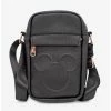 Boxlunch Disney Mickey Mouse Embossed Vegan Leather Crossbody Bag