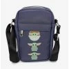 Boxlunch Star Wars The Mandalorian Baby Yoda Pod Vegan Leather Crossbody Bag