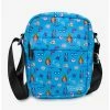 Boxlunch SpongeBob SquarePants Under The Sea Vegan Leather Crossbody Bag