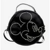 Boxlunch Disney Mickey Mouse Rhinestone Outline Crossbody Bag