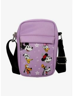 Boxlunch Disney The Sensational Six Lilac Crossbody Bag