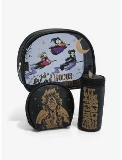 Boxlunch Disney Hocus Pocus Sanderson Sisters Cosmetic Bag Set