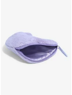 Boxlunch The Creme Shop Teddy Bag Plush Crescent Moon Cosmetic Bag -Disney Mad Store 19074135 av2