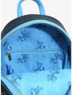 Loungefly Disney Pinocchio When You Wish Upon A Star Mini Backpack - BoxLunch Exclusive -Disney Mad Store 19217796 av5
