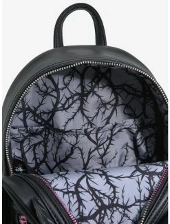 Loungefly Disney Sleeping Beauty Maleficent Minimalist Figural Mini Backpack - BoxLunch Exclusive -Disney Mad Store 19322879 av4