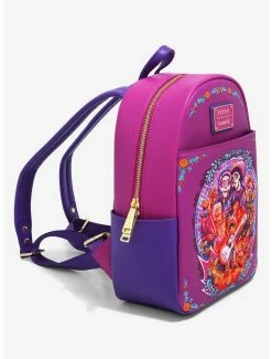 Loungefly Disney Pixar Coco Family Mural Mini Backpack - BoxLunch Exclusive -Disney Mad Store 19322887 av1
