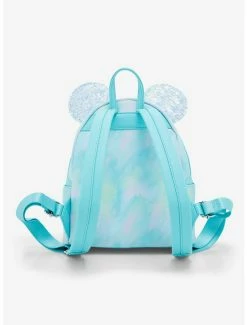 Loungefly Disney Minnie Mouse Sequin Bow Mini Backpack - BoxLunch Exclusive -Disney Mad Store 19323801 av2