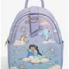 Our Universe Disney Aladdin Characters In The Sky Mini Backpack - BoxLunch Exclusive