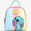 Loungefly Disney Lilo & Stitch Tie-Dye Mini Backpack - BoxLunch Exclusive