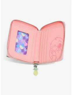 Loungefly Disney Lilo & Stitch Tie-Dye Small Zip Wallet - BoxLunch Exclusive -Disney Mad Store 19425651 av3