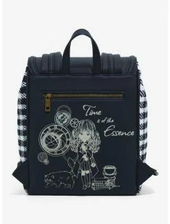 Harry Potter Time Turner Houndstooth Mini Backpack - BoxLunch Exclusive -Disney Mad Store 19570297 av3