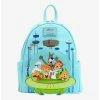 Boxlunch Loungefly The Jetsons Group Portrait Spaceship Mini Backpack