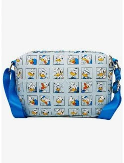 Boxlunch Disney Donald Duck Expression Blocks Cross Body Bag