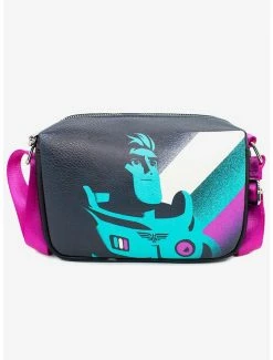 Boxlunch Disney Pixar Lightyear Buzz Silhouette Pose Cross Body Bag