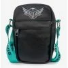 Boxlunch Disney Pixar Lightyear Star Command Silver Wings Logo Cross Body Bag