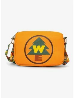 Boxlunch Disney Pixar Up Wilderness Explorers We Badge Cross Body Bag