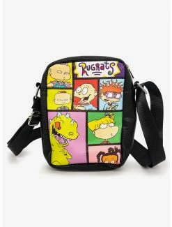Boxlunch Rugrats 7 Character Pose Blocks Cross Body Bag -Disney Mad Store 19621648 av2