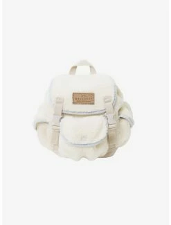 Boxlunch Doughnut Lighthouse Fluffy Series Cream X Blue Lotus Backpack
