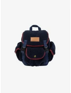 Boxlunch Doughnut Lighthouse Fluffy Series Navy X Wine Backpack