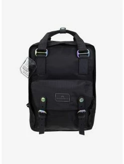 Boxlunch Doughnut Macaroon Gamescape Series Black Backpack