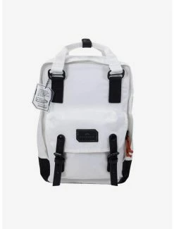 Boxlunch Doughnut Macaroon Gamescape Series White Backpack