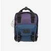Boxlunch Doughnut Macaroon Mini Gamescape Series Purple Pansy X Dark Teal Mini Backpack