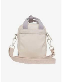 Boxlunch Doughnut Macaroon Tiny Fairies And Friends Series Sheer Pink X Powder Purple Crossbody -Disney Mad Store 19632408 av2