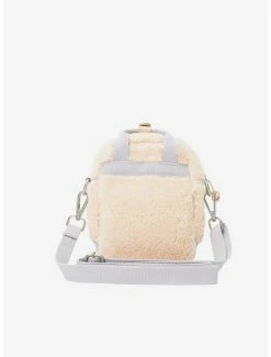 Boxlunch Doughnut Macaroon Tiny Fluffy Series Soft Sunrise X Powder Purple Crossbody -Disney Mad Store 19632414 av2