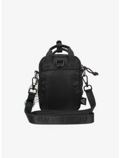 Boxlunch Doughnut Macaroon Tiny Gamescape Series Black Crossbody -Disney Mad Store 19632416 av2