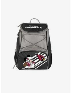 Boxlunch Disney Mickey Mouse NFL Arizona Cardinals Cooler Backpack