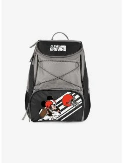 Boxlunch Disney Mickey Mouse NFL Cleveland Browns Cooler Backpack