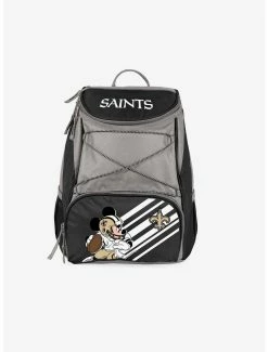 Boxlunch Disney Mickey Mouse NFL New Orleans Saints Cooler Backpack