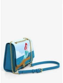 Boxlunch Loungefly Disney The Little Mermaid Ariel & King Triton Handbag -Disney Mad Store 19840447 av1