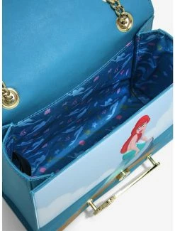 Boxlunch Loungefly Disney The Little Mermaid Ariel & King Triton Handbag -Disney Mad Store 19840447 av3