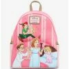 Boxlunch Loungefly Disney Peter Pan 70th Anniversary Group Portrait Mini Backpack