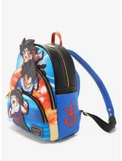 Boxlunch Loungefly Dragon Ball Z Trio Portrait Mini Backpack -Disney Mad Store 19840469 av2