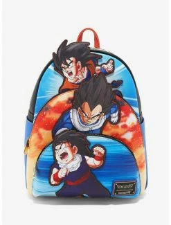 Boxlunch Loungefly Dragon Ball Z Trio Portrait Mini Backpack
