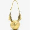 Boxlunch Loungefly Harry Potter Golden Snitch Figural Crossbody Bag