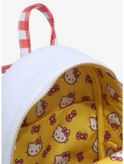Boxlunch Loungefly Sanrio Hello Kitty Gingham Crossbody Bag -Disney Mad Store 19840493 av5