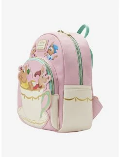 Boxlunch Loungefly Disney Cinderella Teacup Mice Mini Backpack -Disney Mad Store 19914135 av2