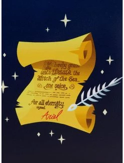 Boxlunch Loungefly Disney The Little Mermaid Ursula’s Lair Glow-in-the-Dark Mini Backpack -Disney Mad Store 19914145 av5